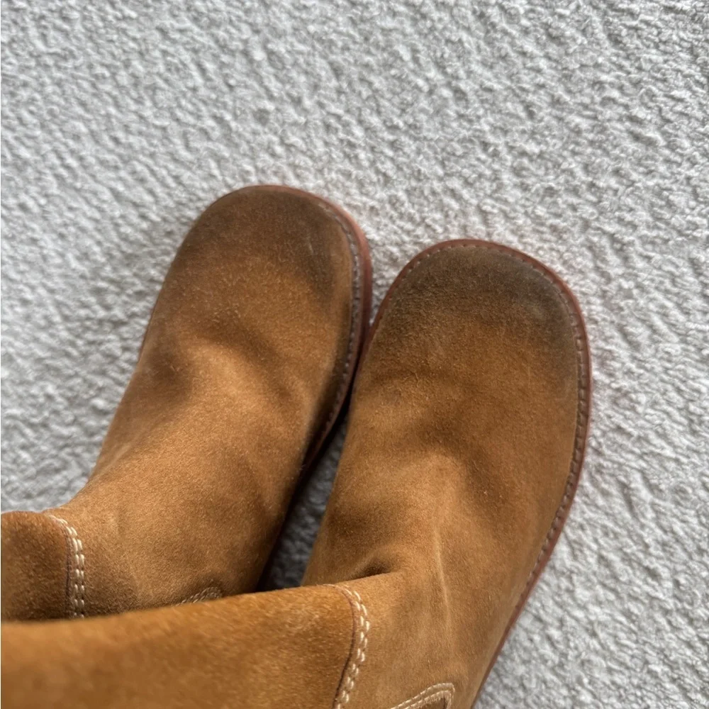 FREE PEOPLE Blaze Pull On Boots in Toffee Suede - Picture 11 of 14